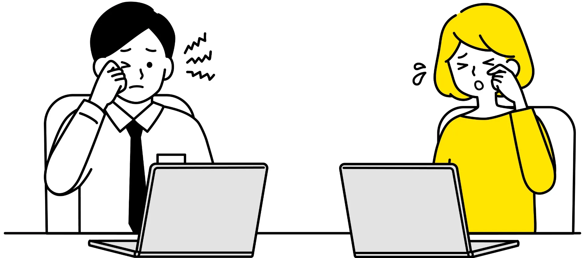 夕方になると目が霞む…眼精疲労かも?原因とセルフケアを解説