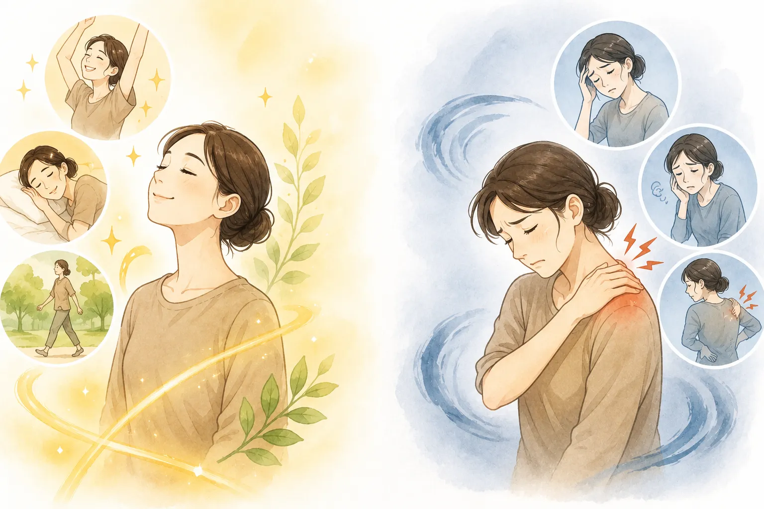 整体後の好転反応と揉み返しの違いとは?症状・期間・対処法を解説